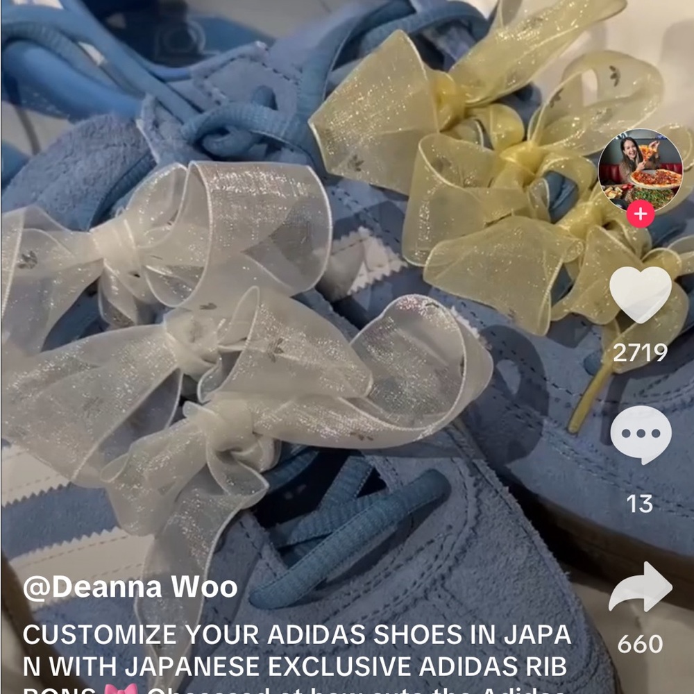Adidas Ribbon Laces - Japan Exclusive